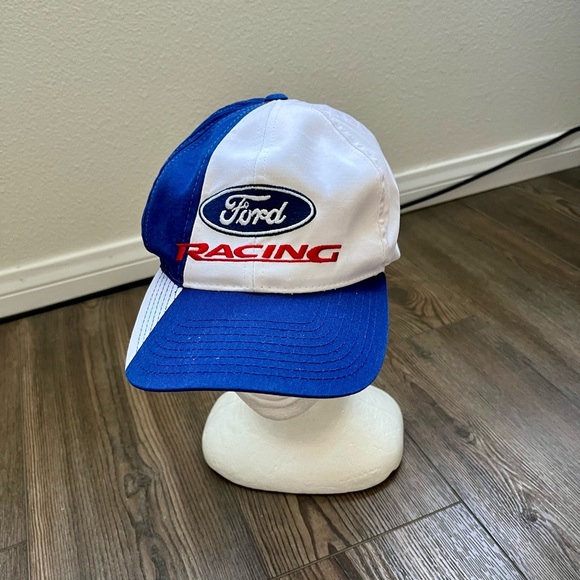 Ford Racing Cap in Blue and White - Picture 1 of 9